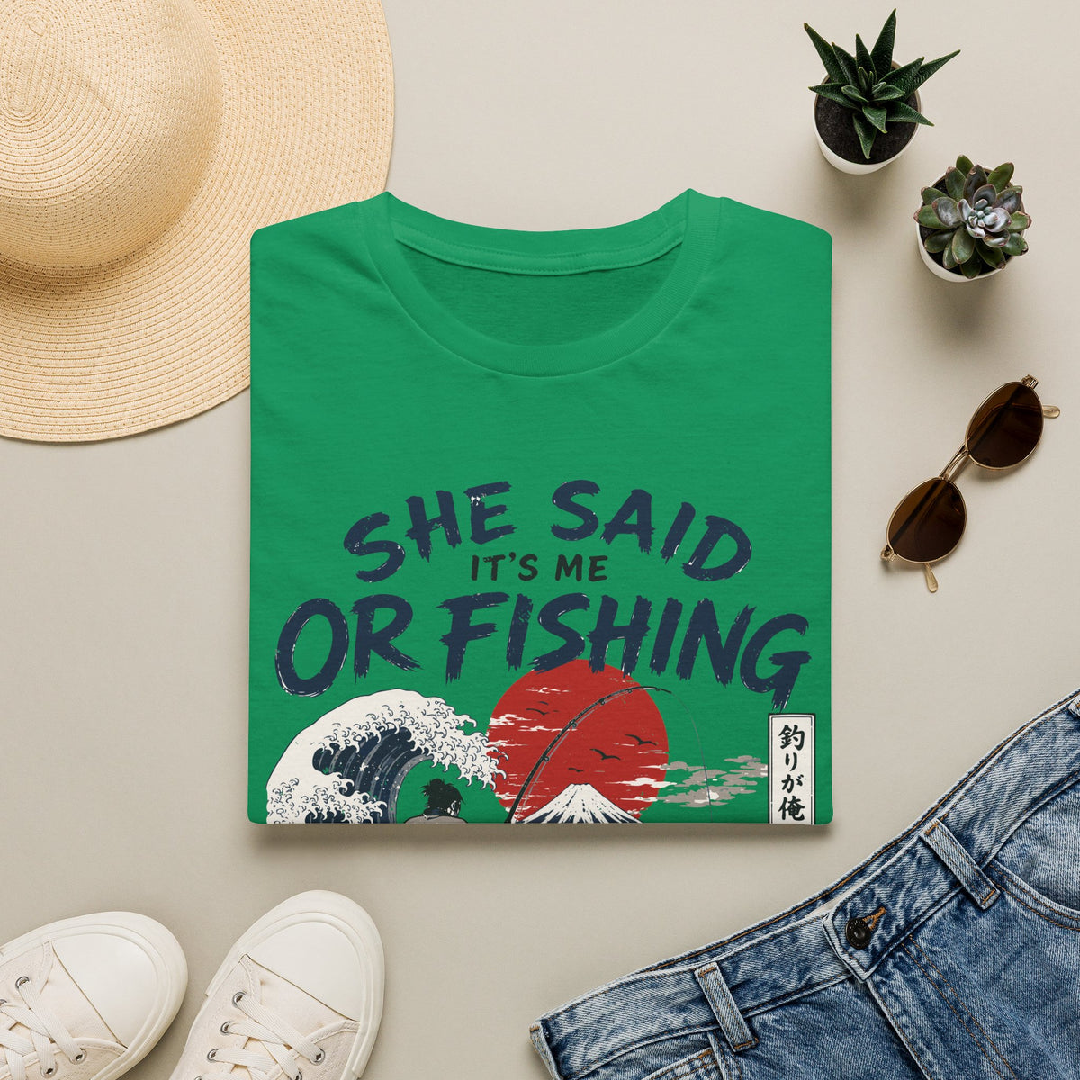 She Said It’s Me or Fishing T-Shirt
