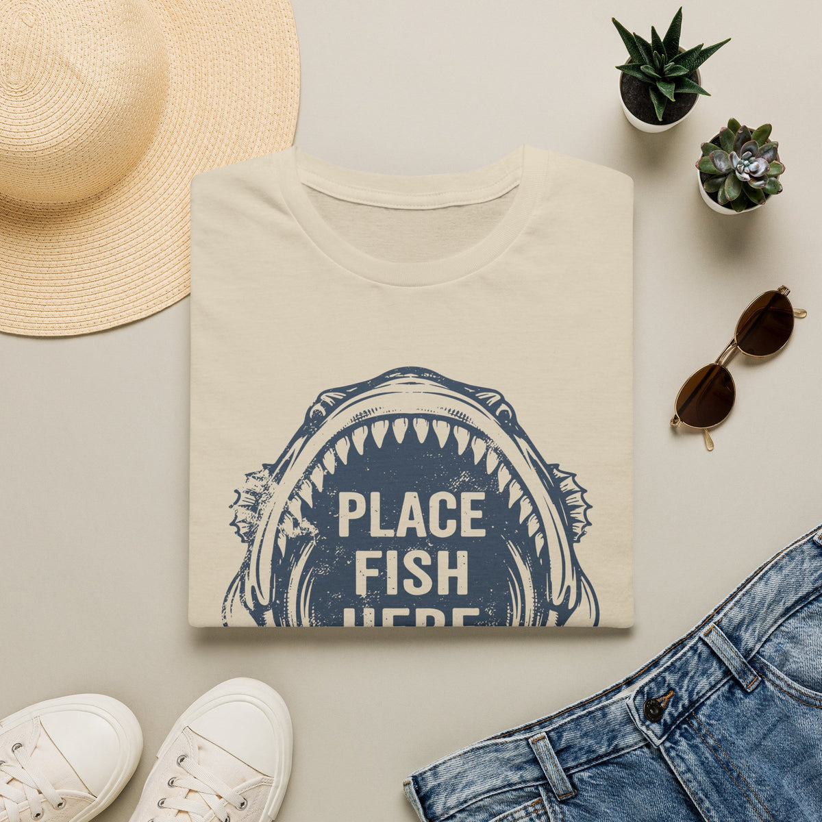 Place Fish Here T-Shirt