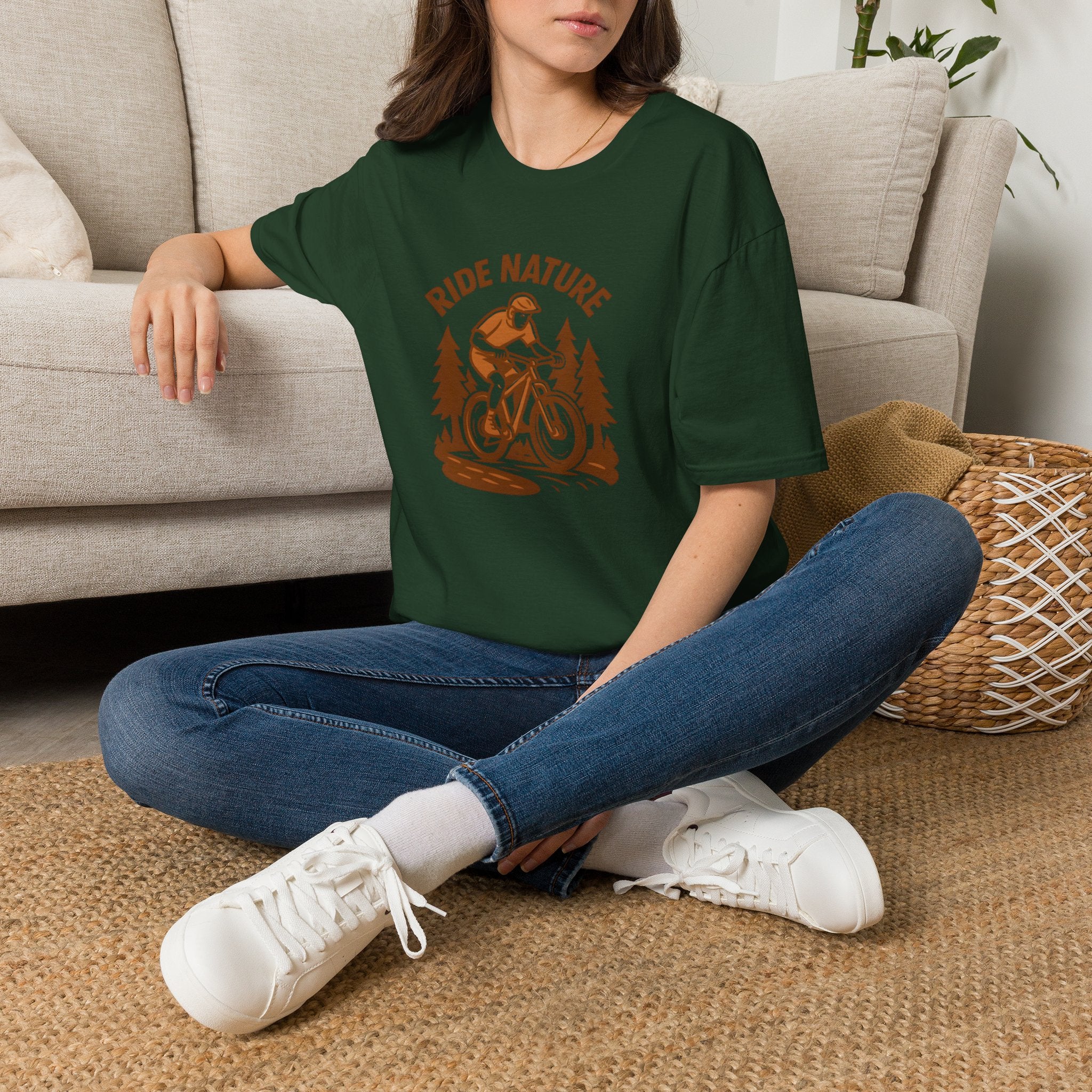 Forest Mountain Biking T-Shirt
