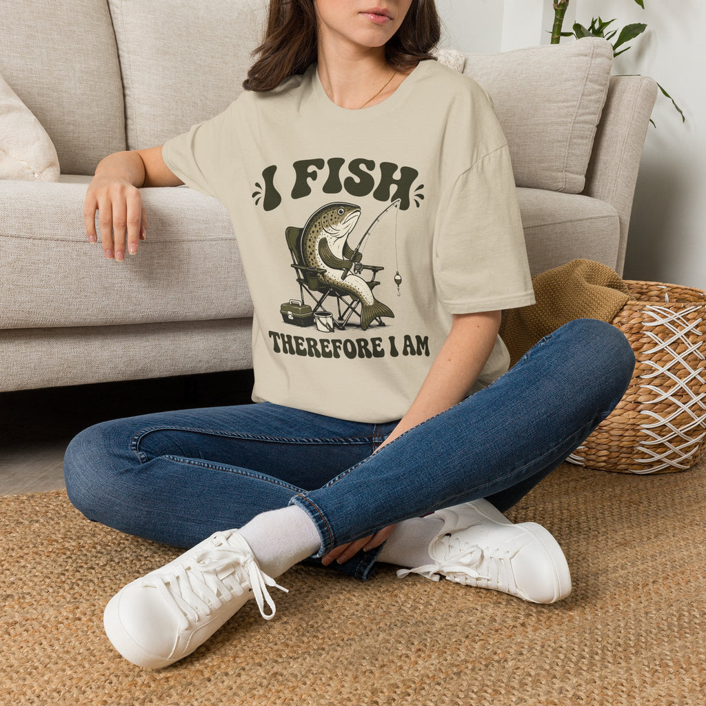 I Fish Therefore I Am T-Shirt
