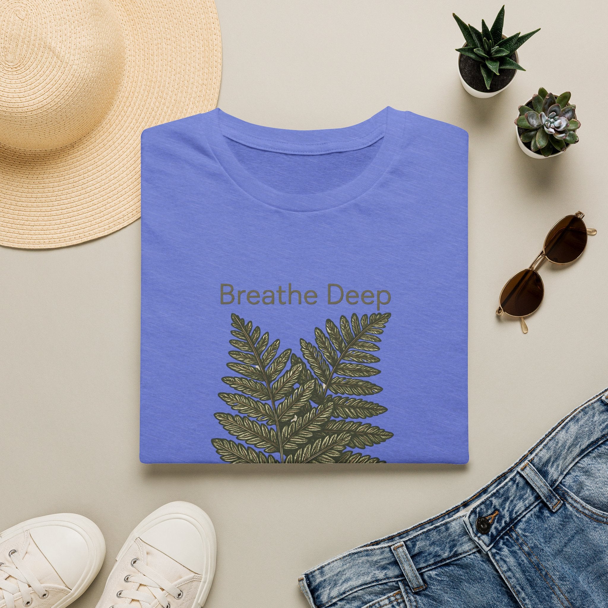 Breathe Deep Fern T-Shirt