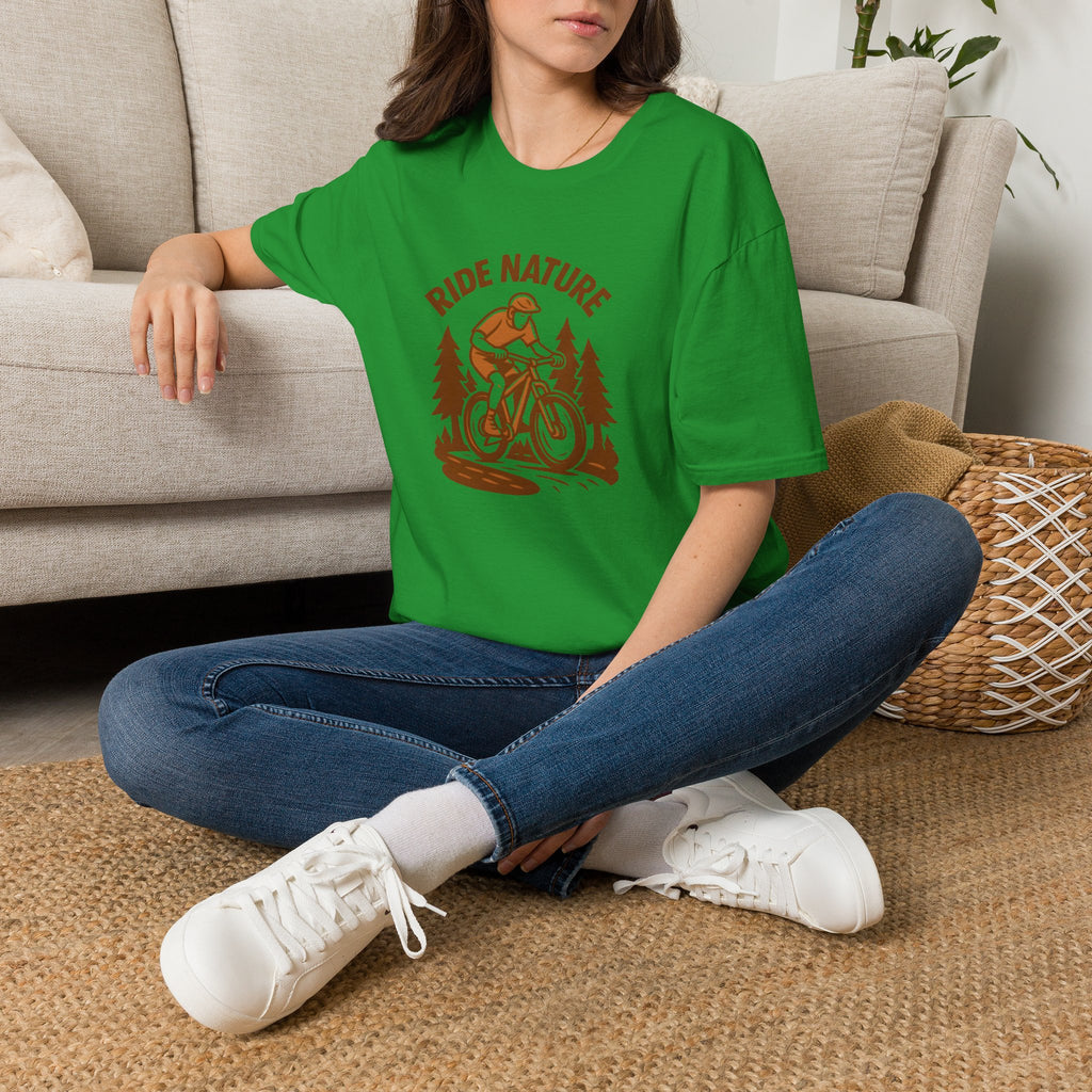 Forest Mountain Biking T-Shirt