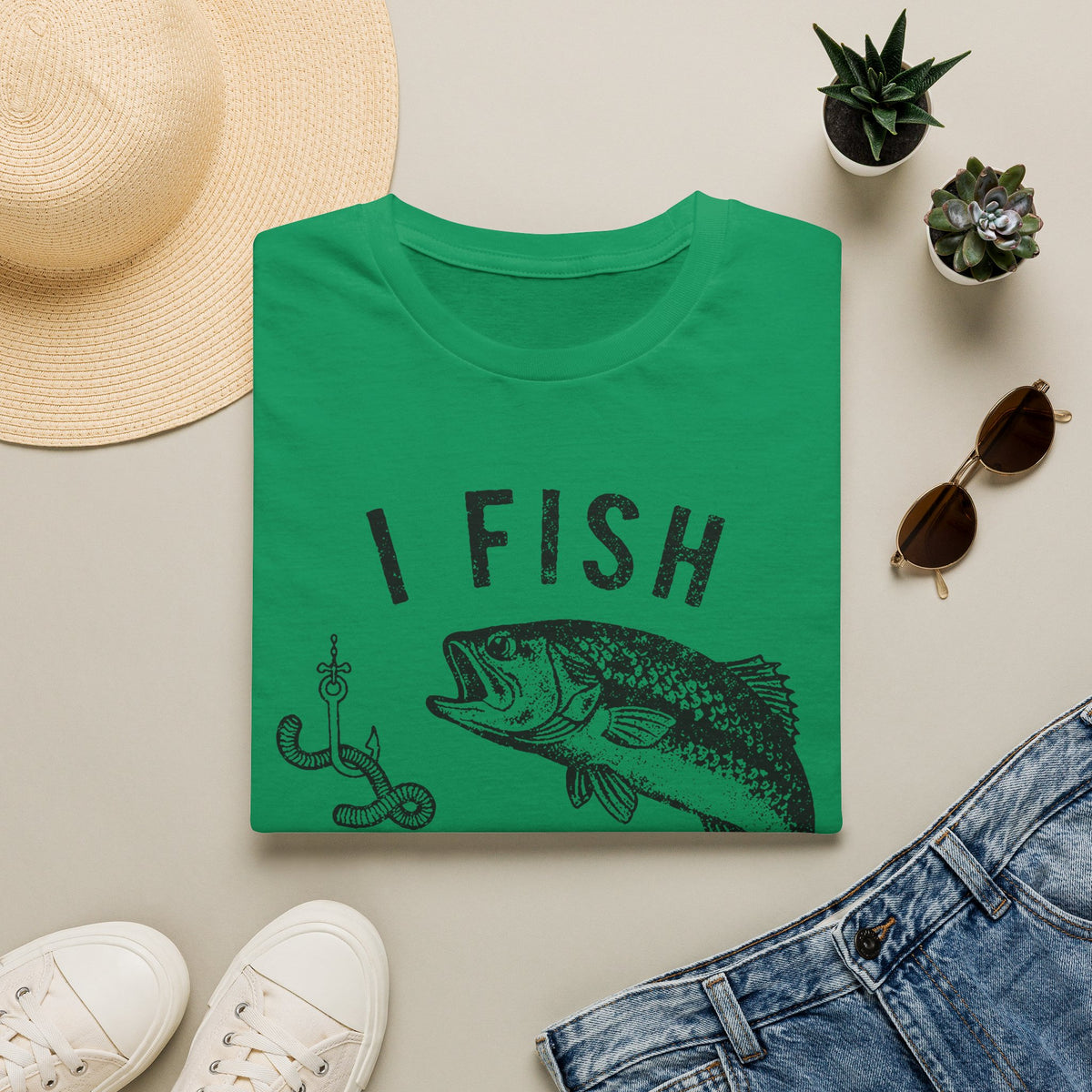 I Fish To Avoid People T-Shirt