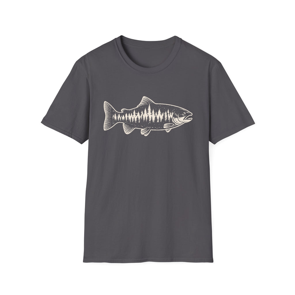 Trout Forest Silhouette T-Shirt