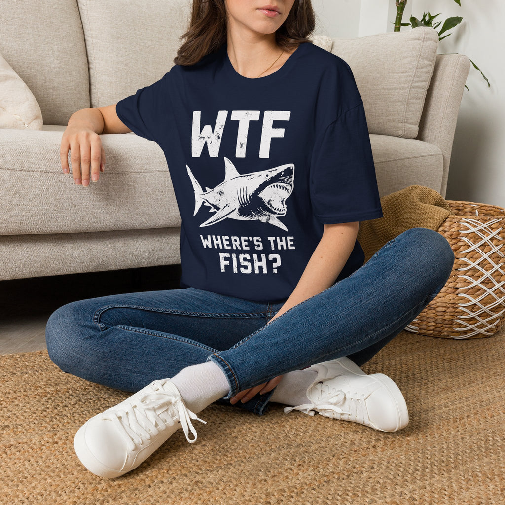 WTF Where's The Fish? Shark T-Shirt