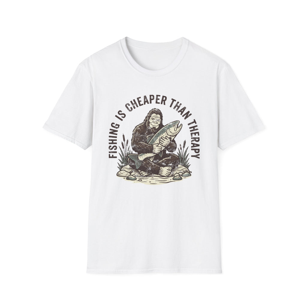 Fishing Is Cheaper Than Therapy T-Shirt