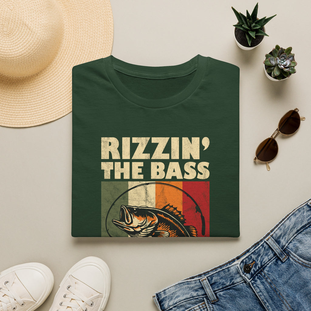 Rizzin' the Bass Fishing T-Shirt