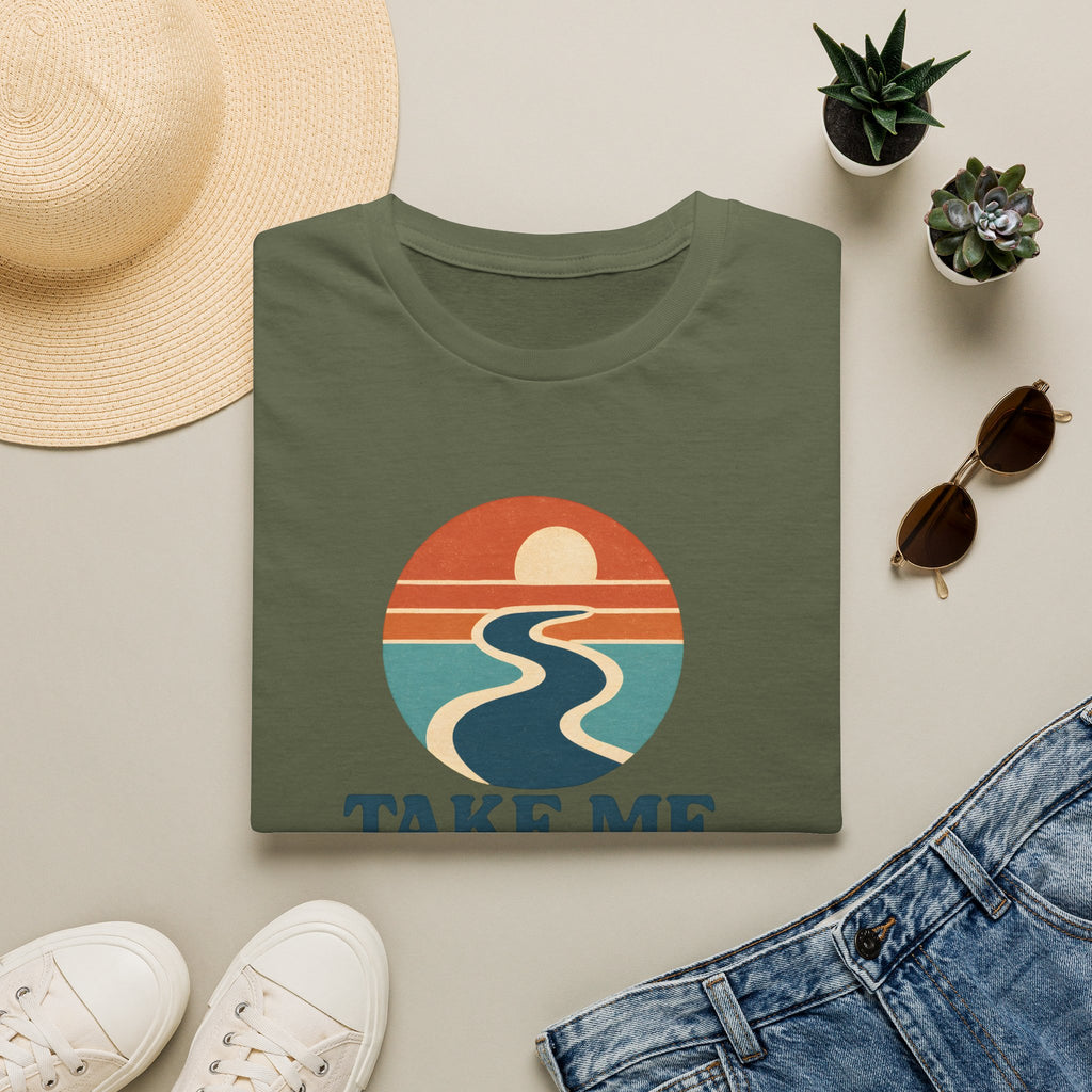 Sunset River Graphic T-Shirt
