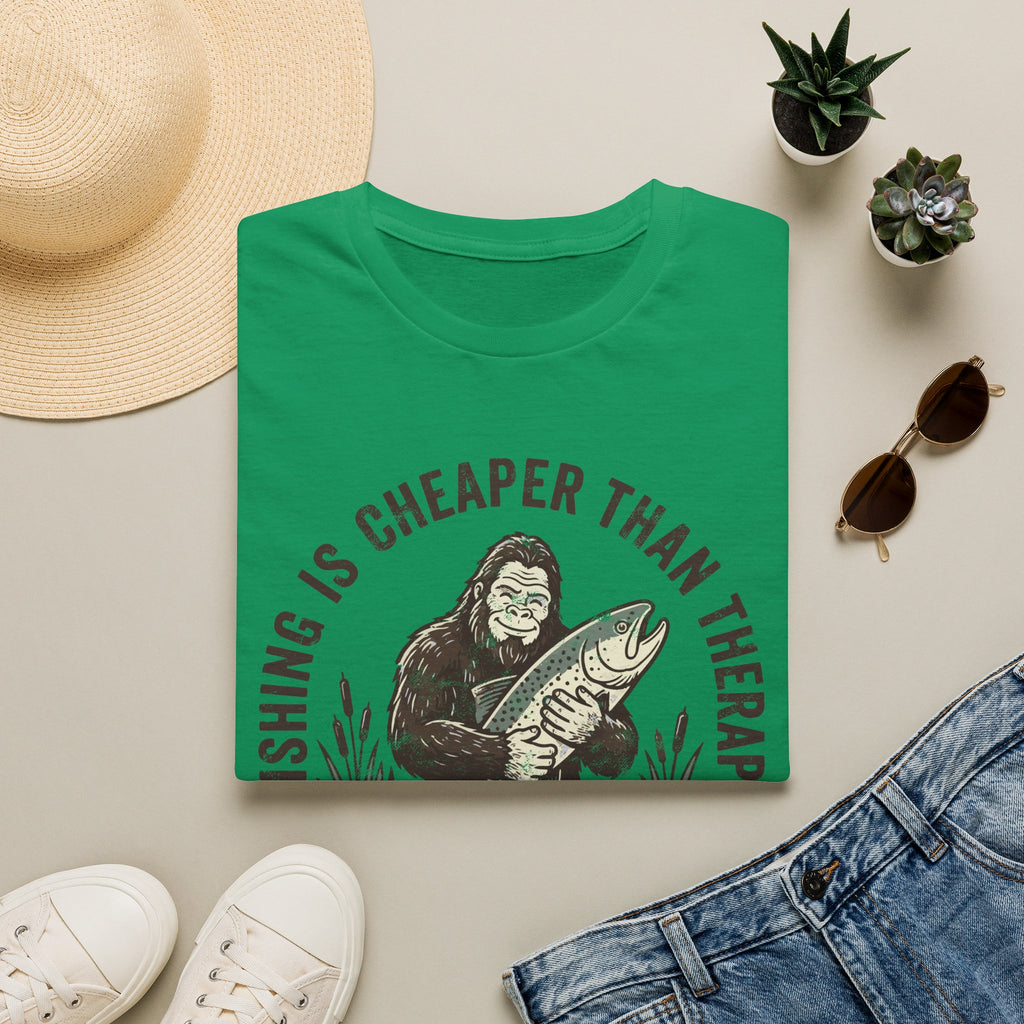 Fishing Is Cheaper Than Therapy T-Shirt