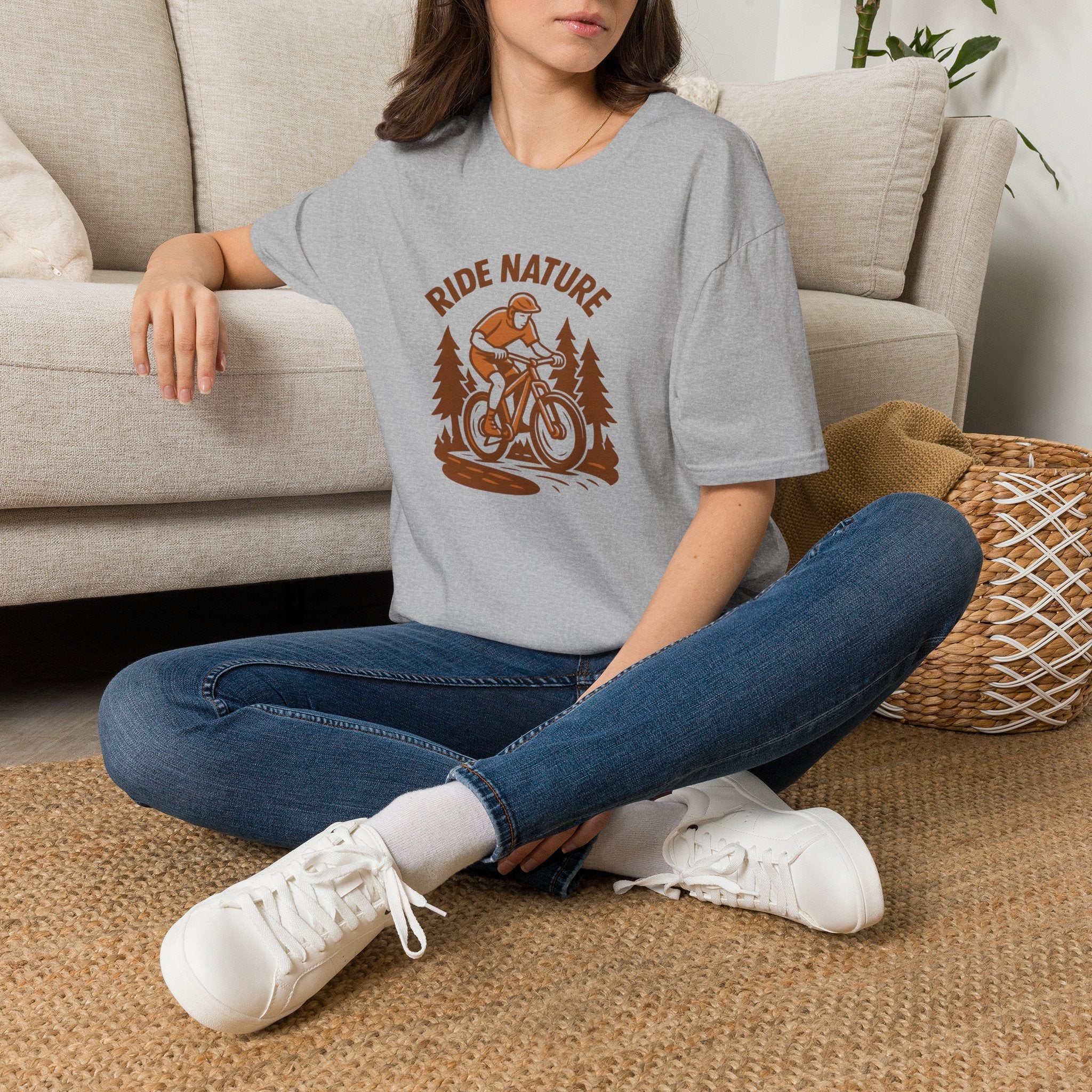 Forest Mountain Biking T-Shirt