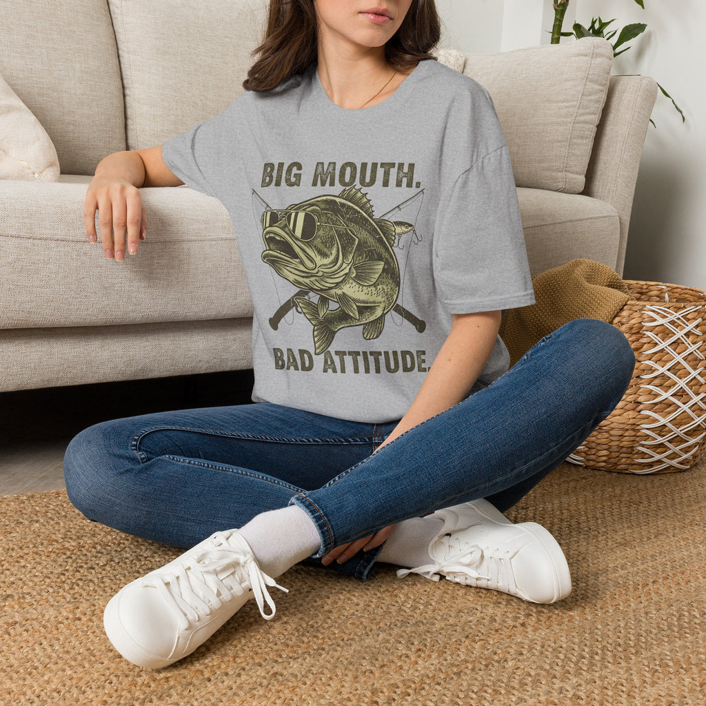 Big Mouth Bad Attitude Bass T-Shirt