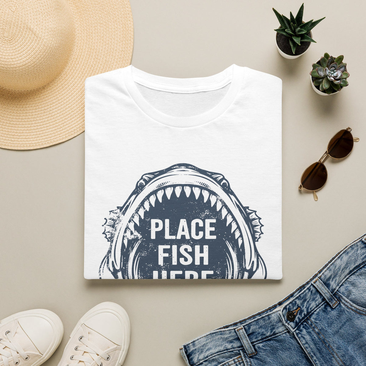 Place Fish Here T-Shirt