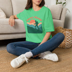 Hiker on Sunset Trail T-Shirt