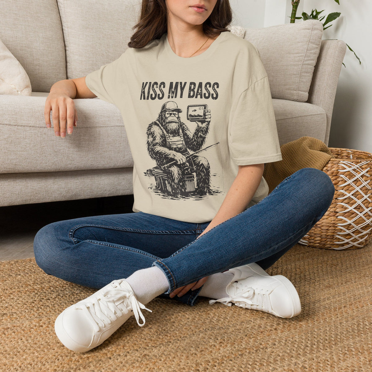 Kiss My Bass Sasquatch T-Shirt