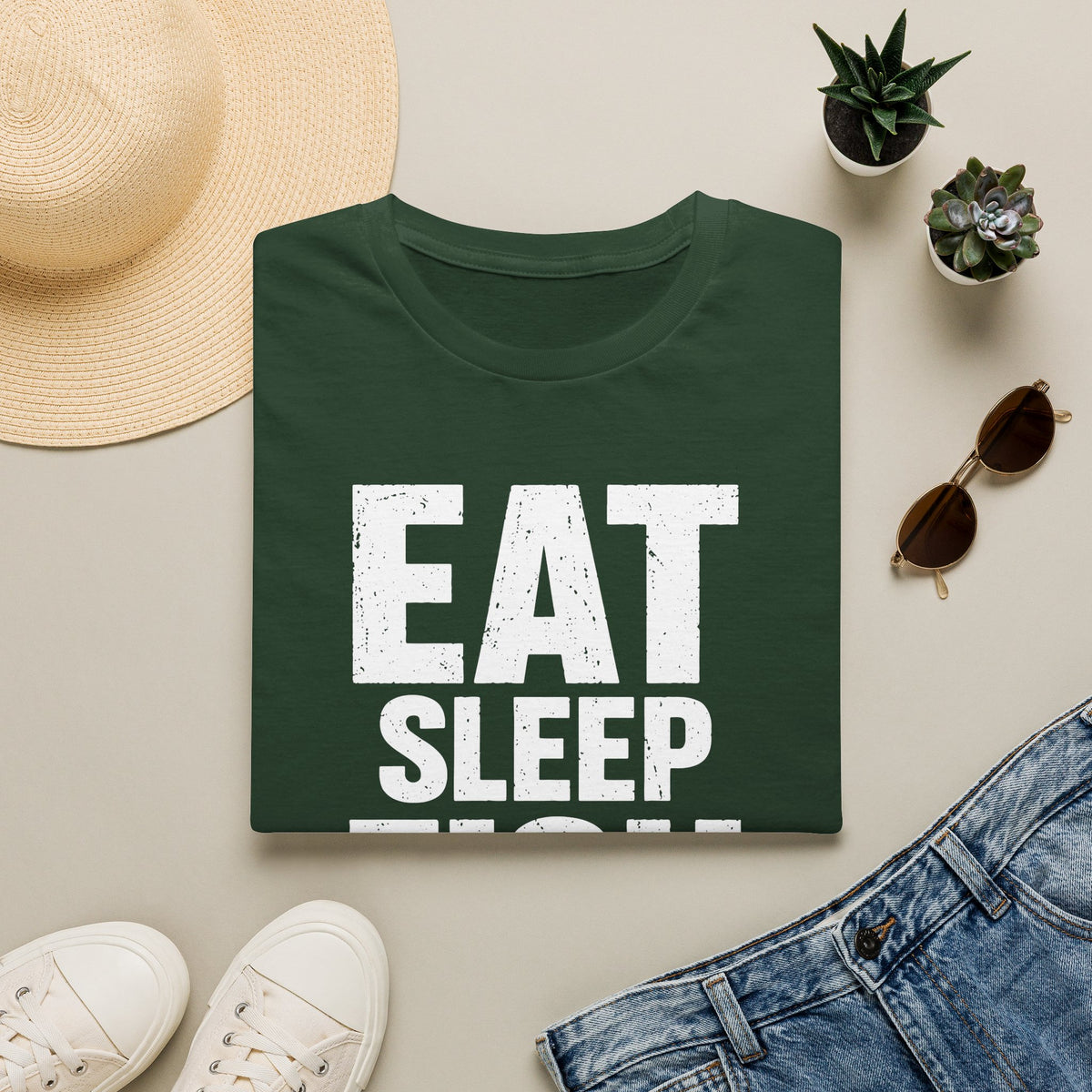 Eat Sleep Fish T-Shirt