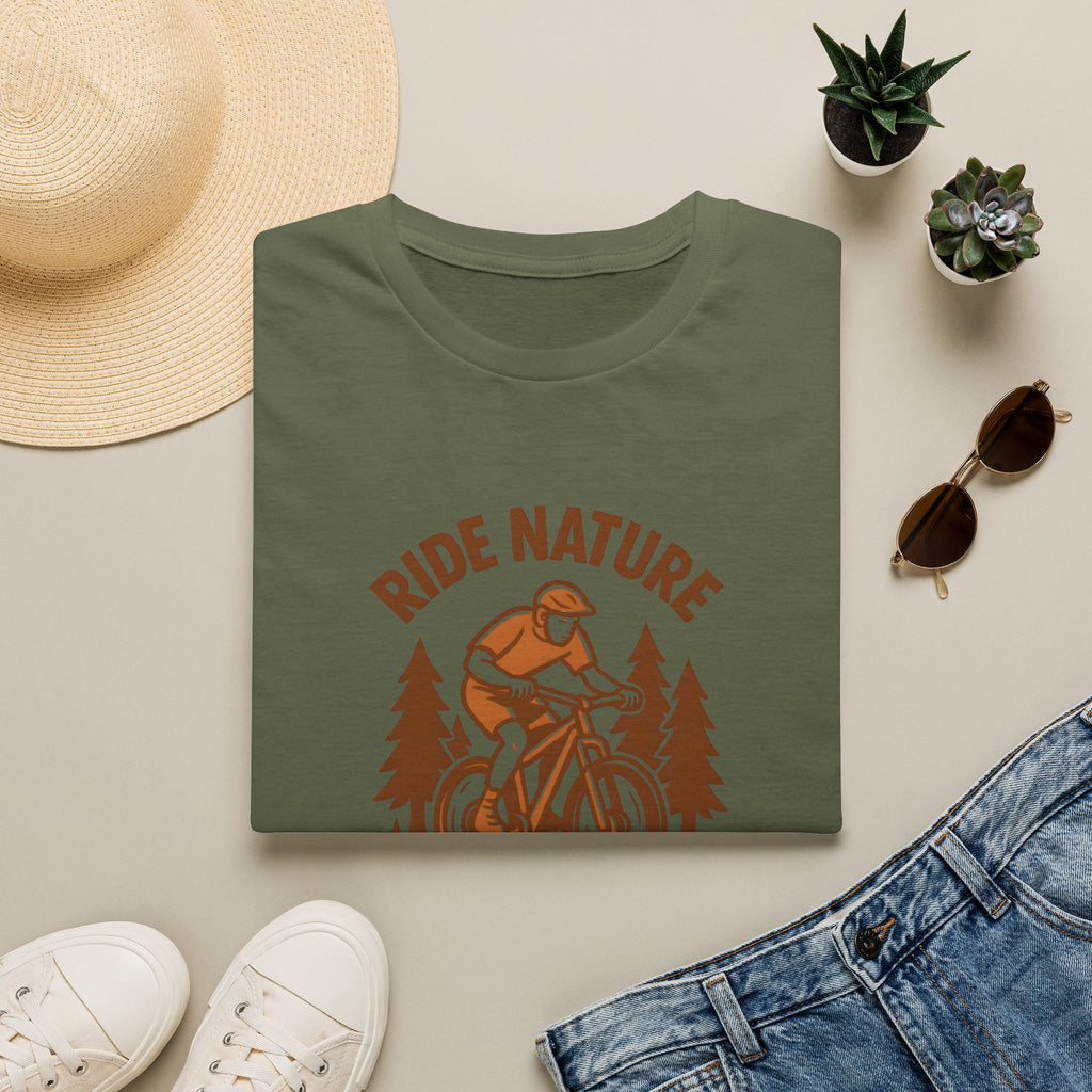 Forest Mountain Biking T-Shirt