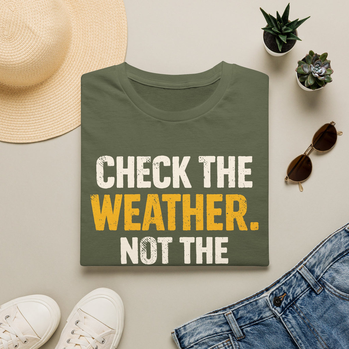 Check The Weather T-Shirt