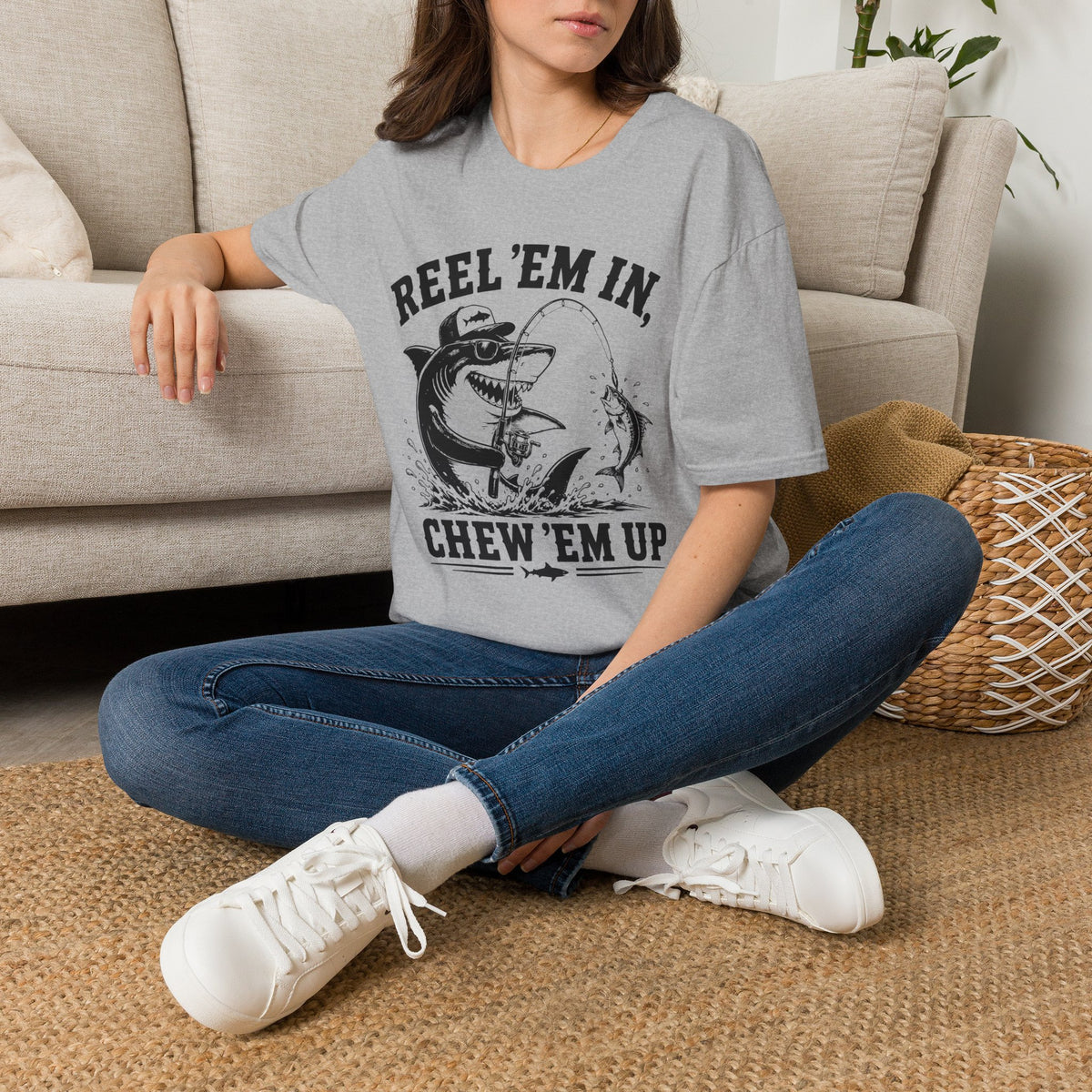 Reel 'Em In, Chew 'Em Up T-Shirt