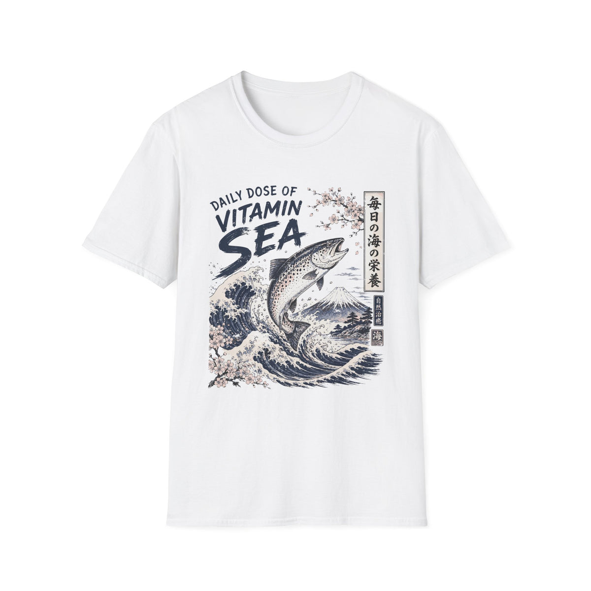 Vitamin Sea Japanese Wave Fish T-Shirt
