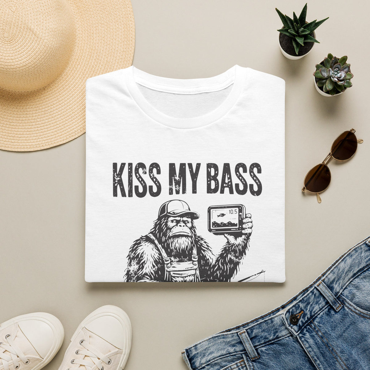 Kiss My Bass Sasquatch T-Shirt