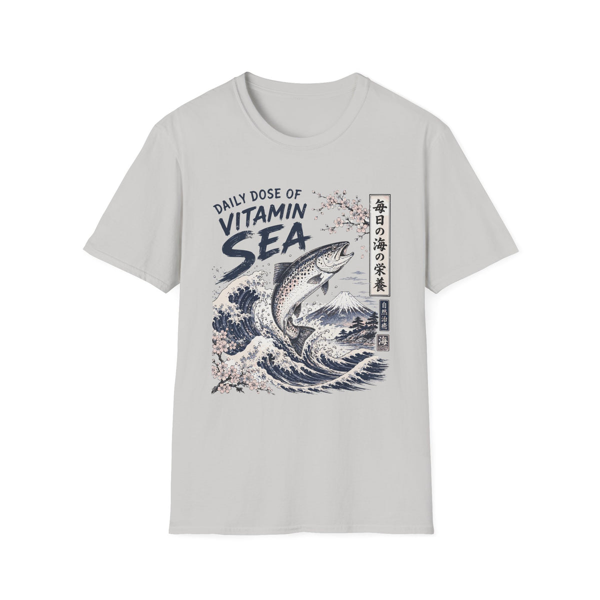 Vitamin Sea Japanese Wave Fish T-Shirt