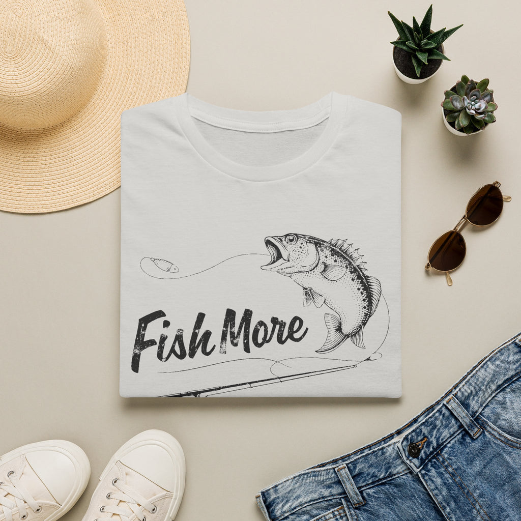 Fish More Stress Less T-Shirt