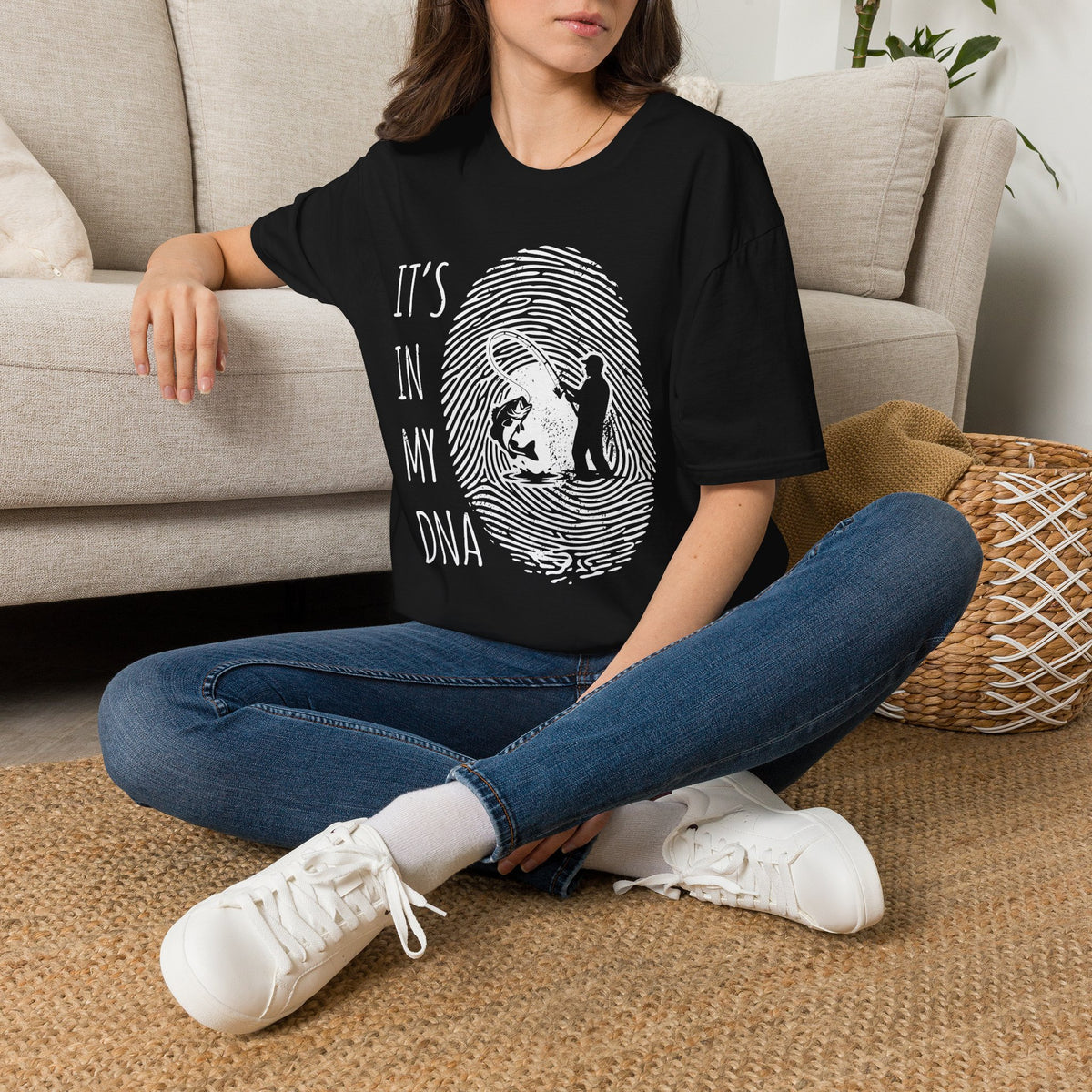 It's In My DNA Angler T-Shirt