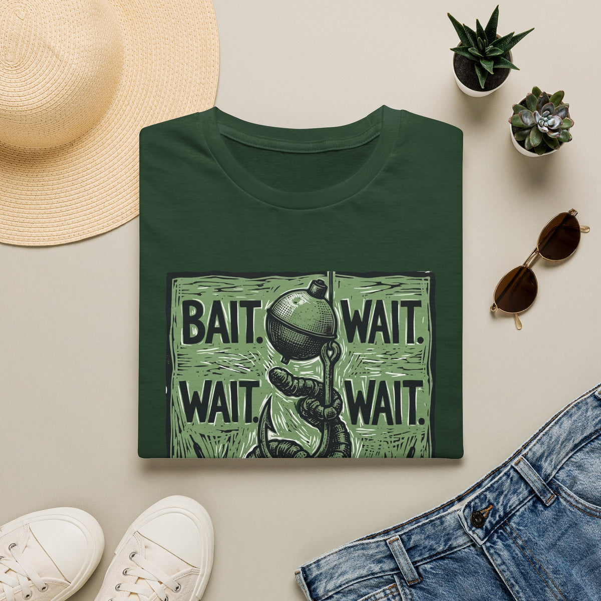 Bait. Wait. Wait. Wait. Lie T-Shirt
