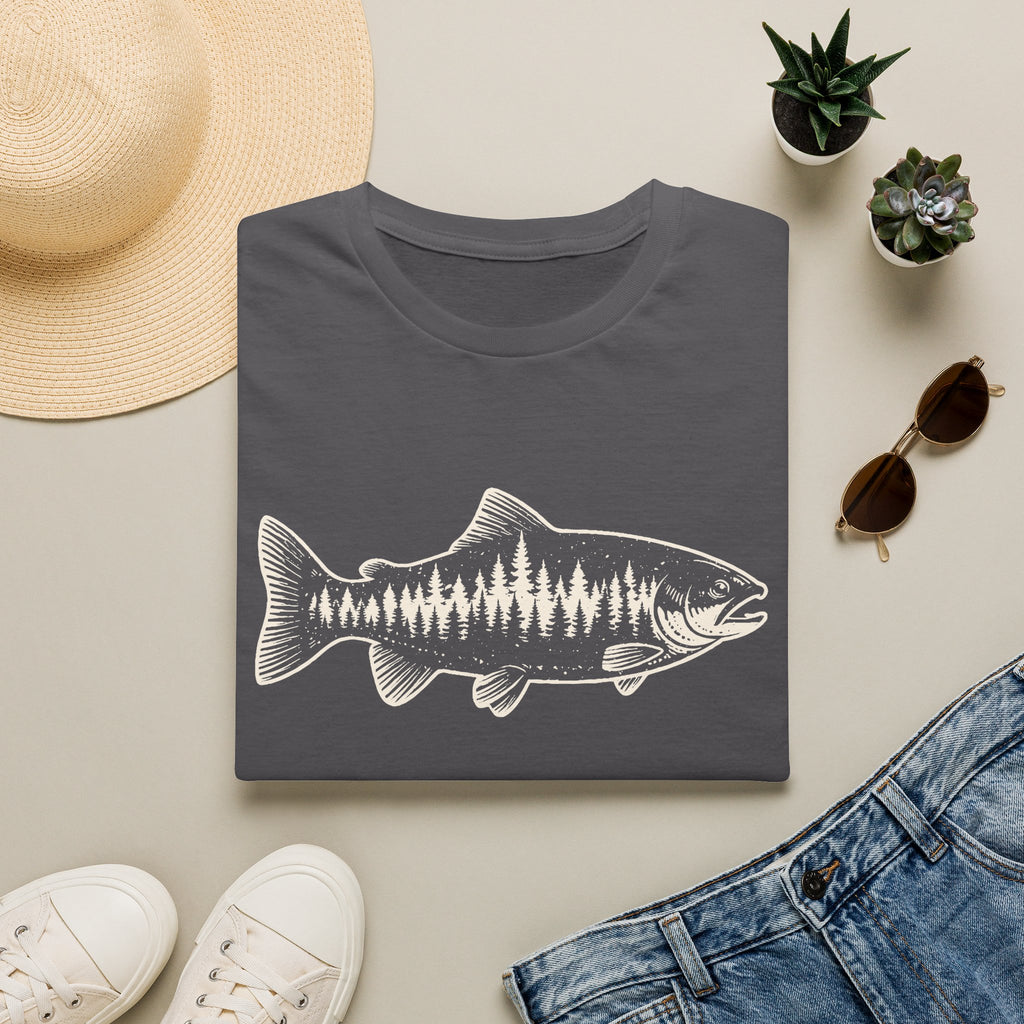Trout Forest Silhouette T-Shirt