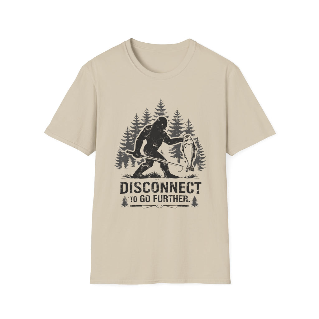 Bigfoot Fishing T-Shirt T-Shirt