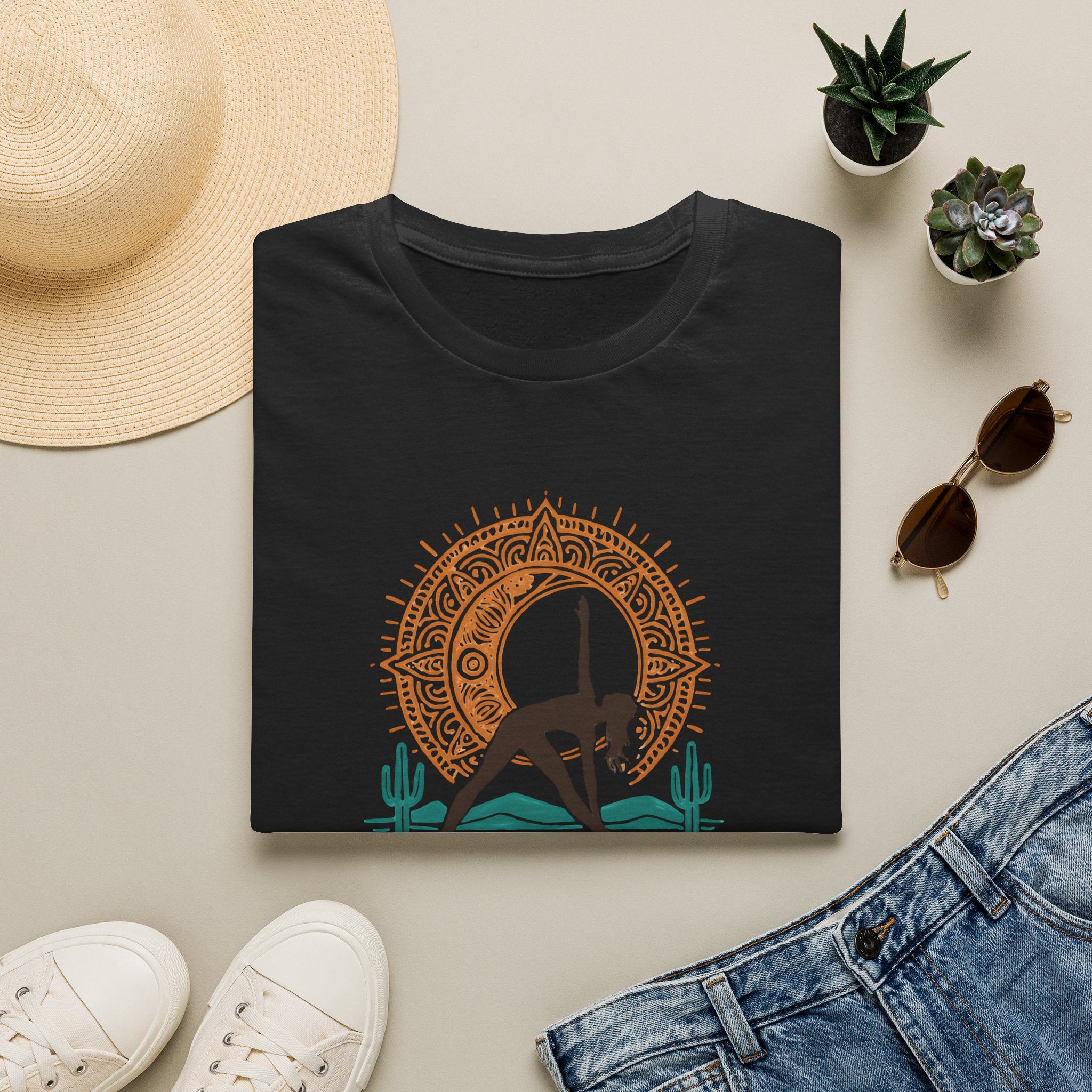 Desert Yoga Silhouette T-Shirt