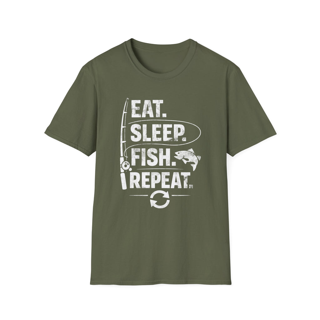 Eat Sleep Fish Repeat T-Shirt