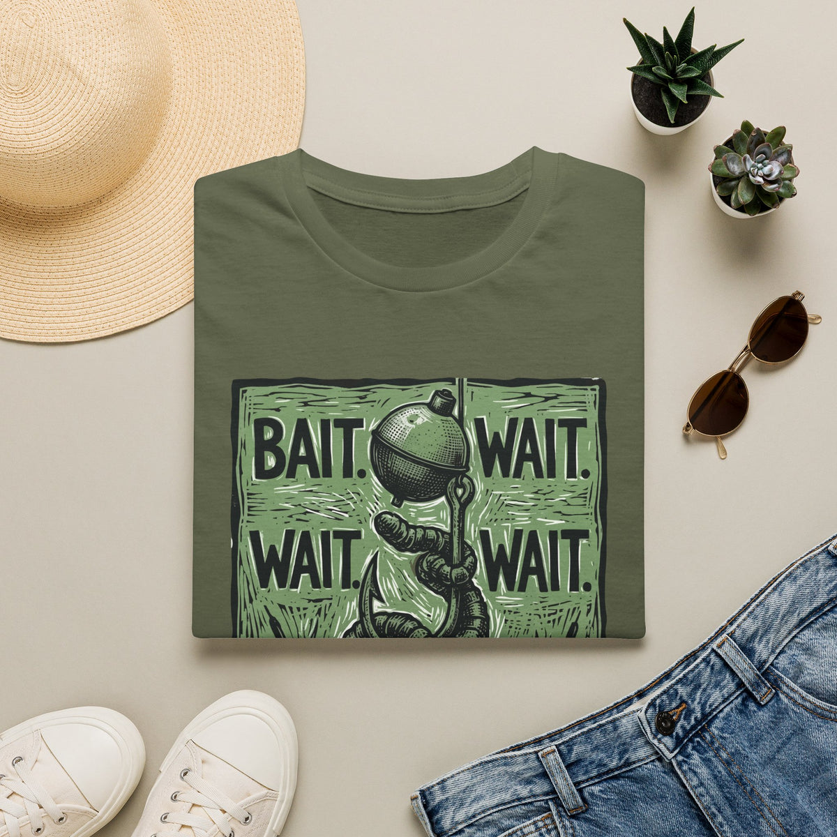 Bait. Wait. Wait. Wait. Lie T-Shirt