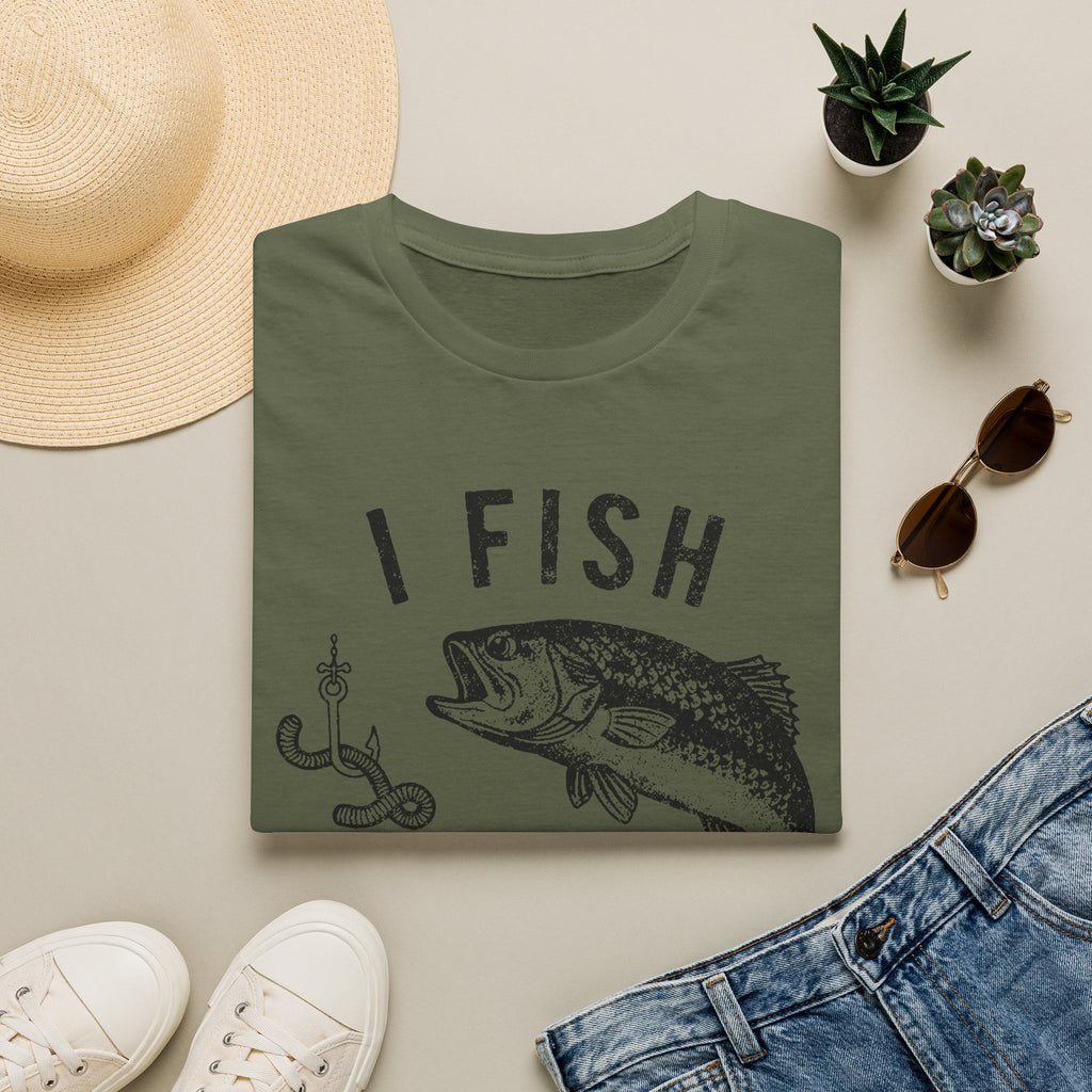 I Fish To Avoid People T-Shirt