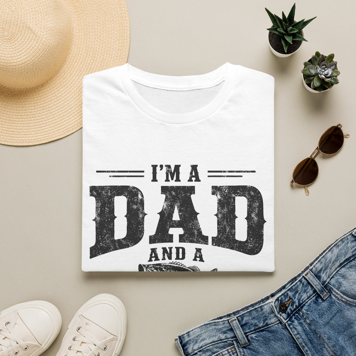 I'm a Dad and a Fisherman T-Shirt