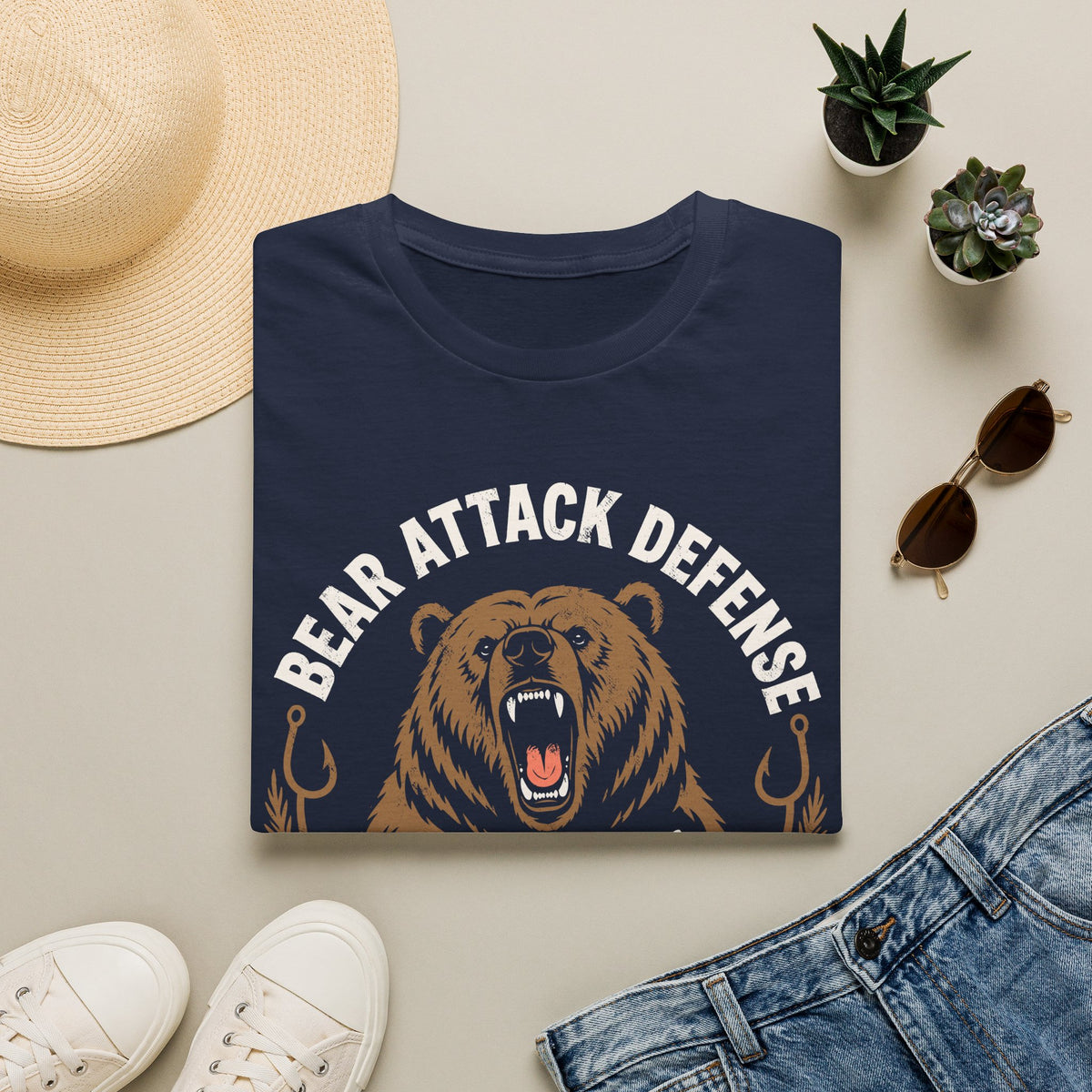 Bear Attack Defense T-Shirt