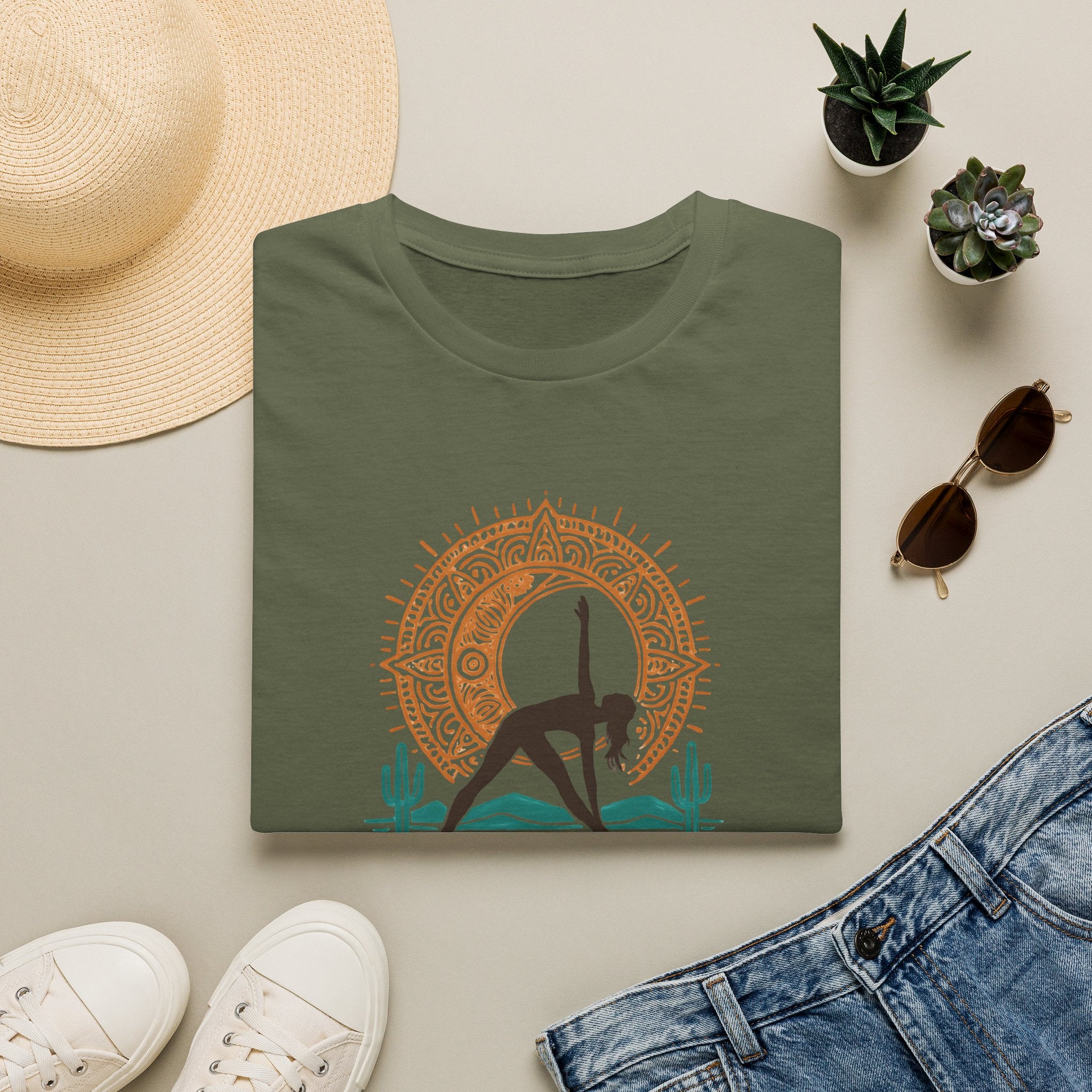 Desert Yoga Silhouette T-Shirt