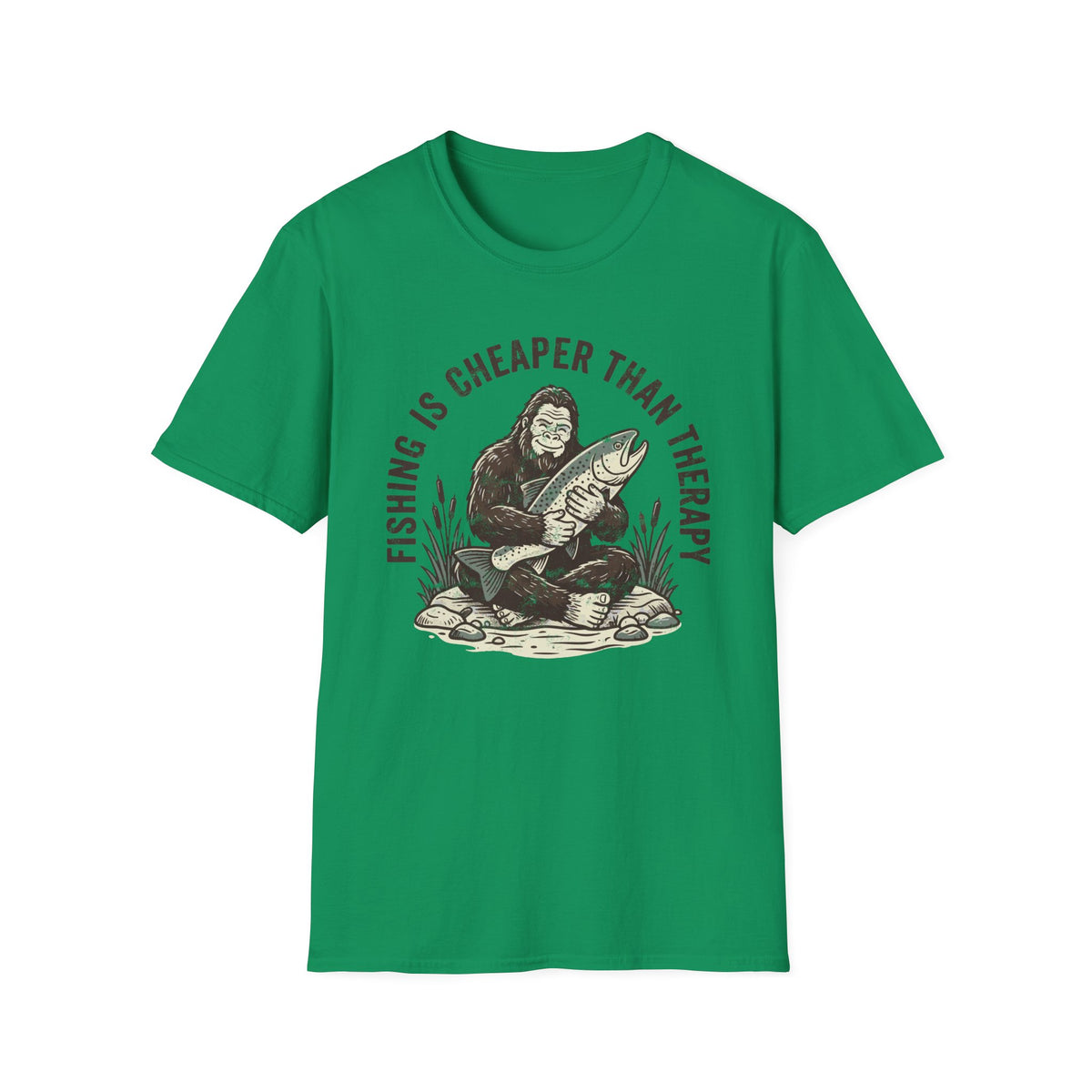 Fishing Is Cheaper Than Therapy T-Shirt