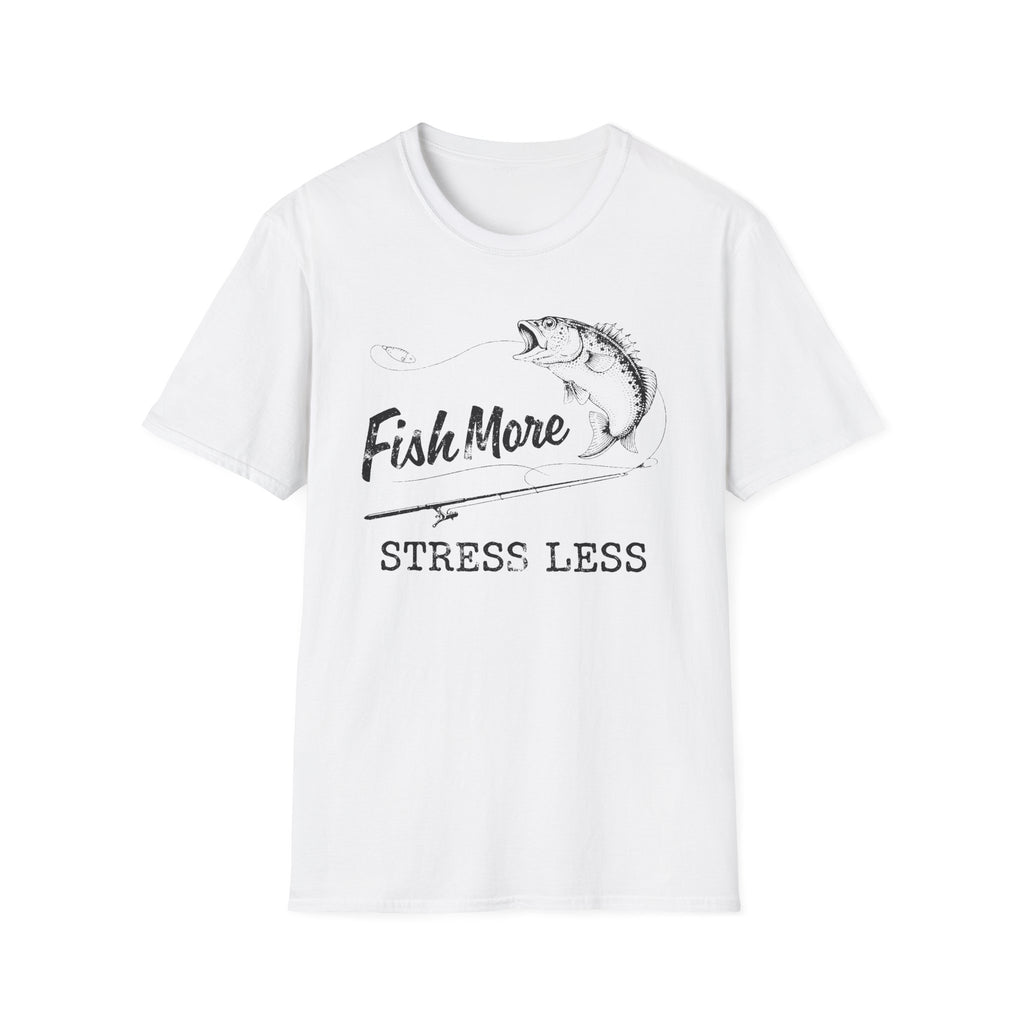 Fish More Stress Less T-Shirt