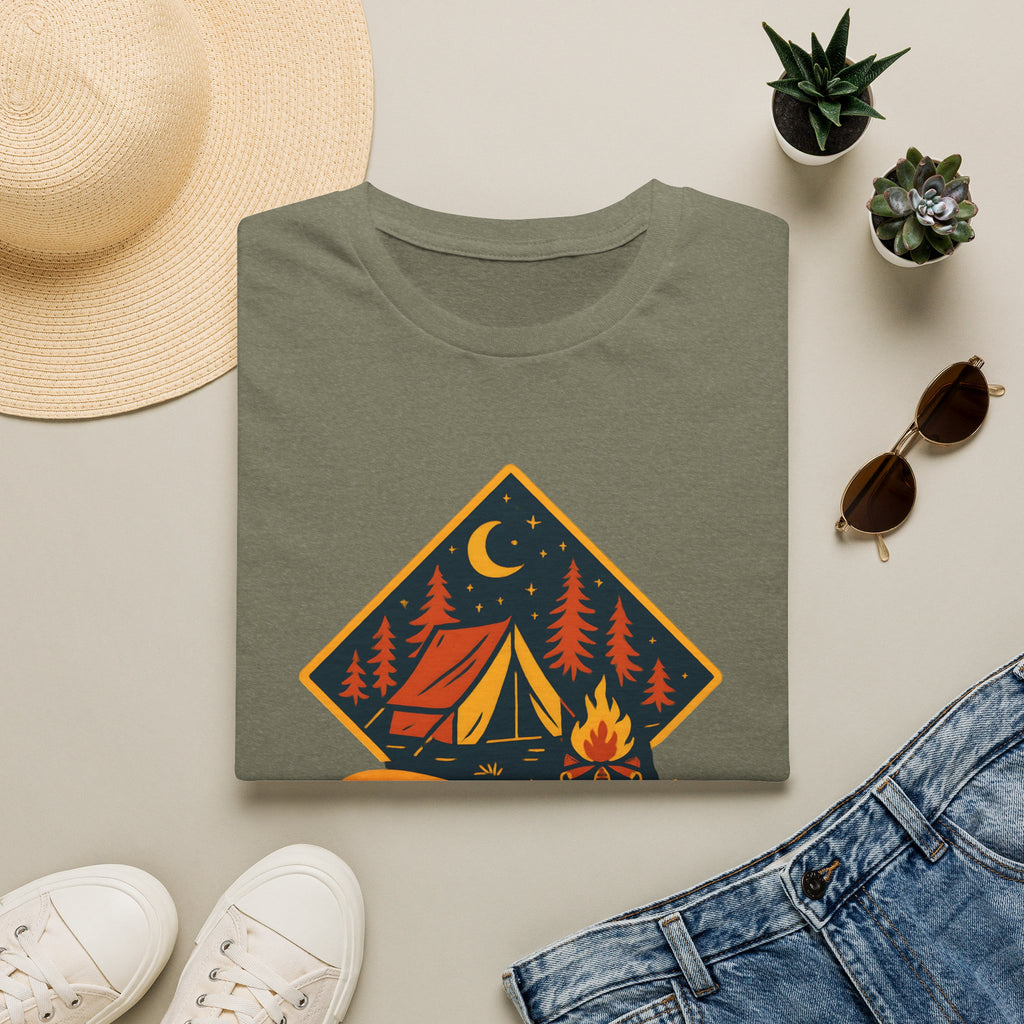 Camping Night Campfire T-Shirt