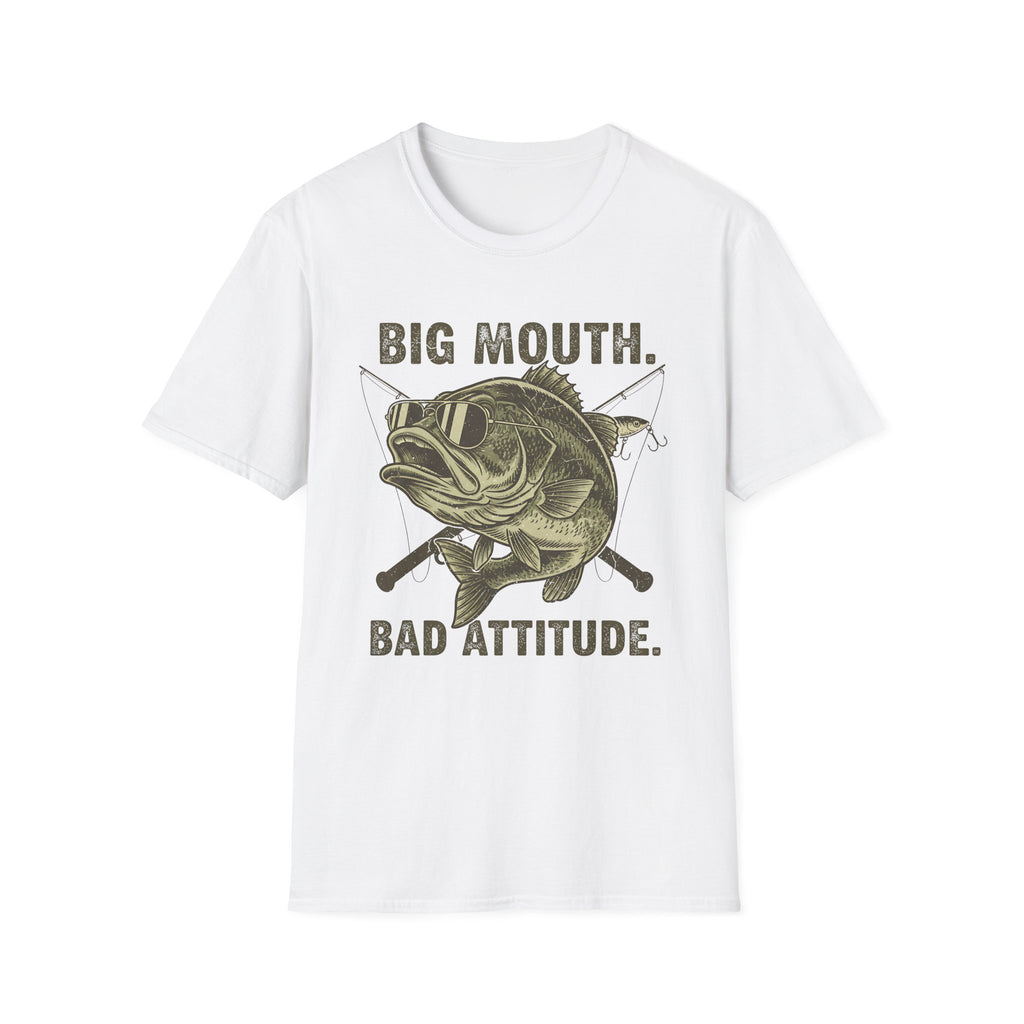 Big Mouth Bad Attitude Bass T-Shirt