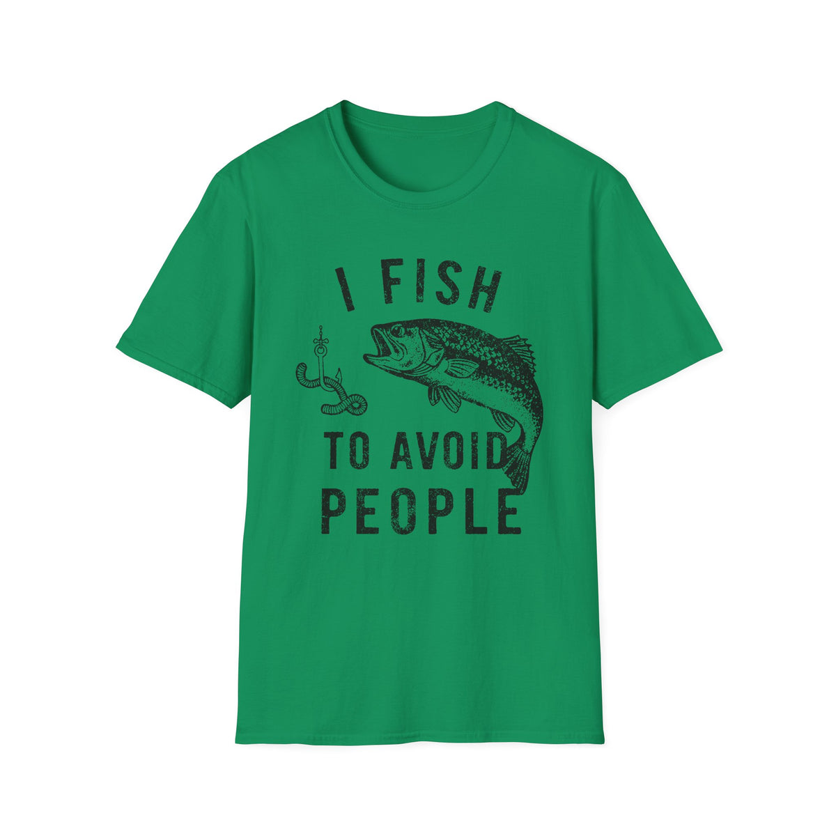 I Fish To Avoid People T-Shirt