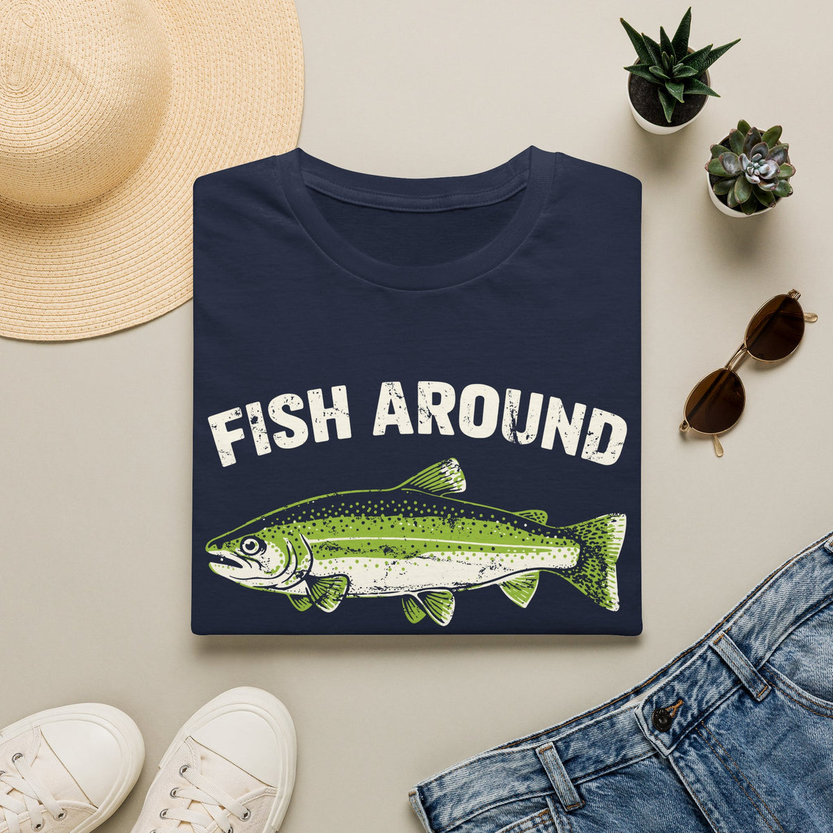Vintage Largemouth Fish T-Shirt