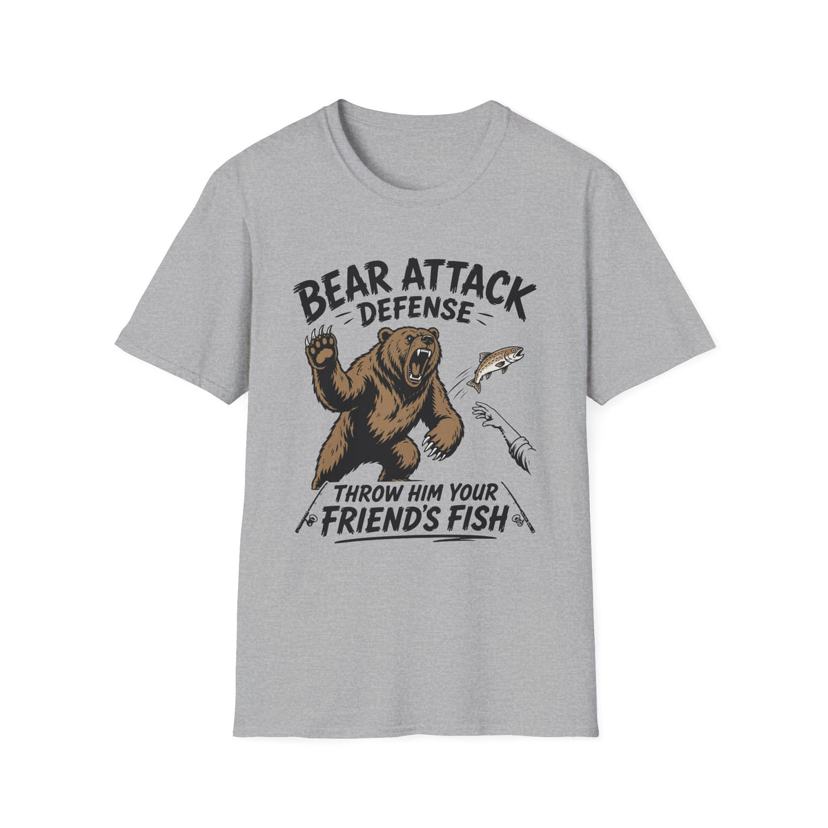 Bear Attack Defense T-Shirt