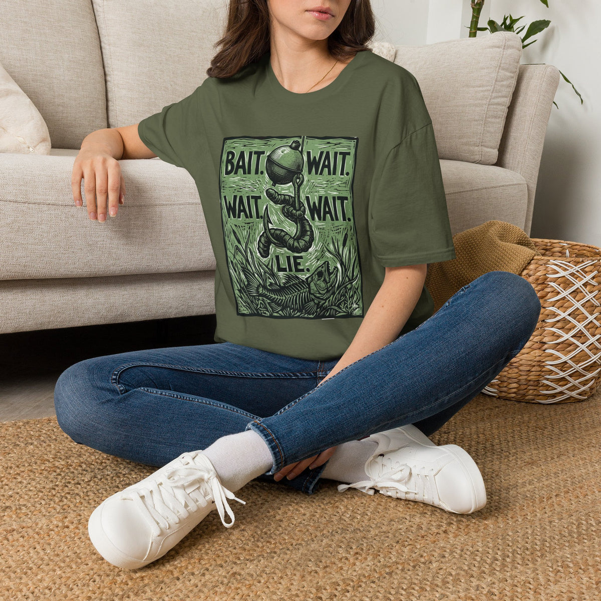 Bait. Wait. Wait. Wait. Lie T-Shirt