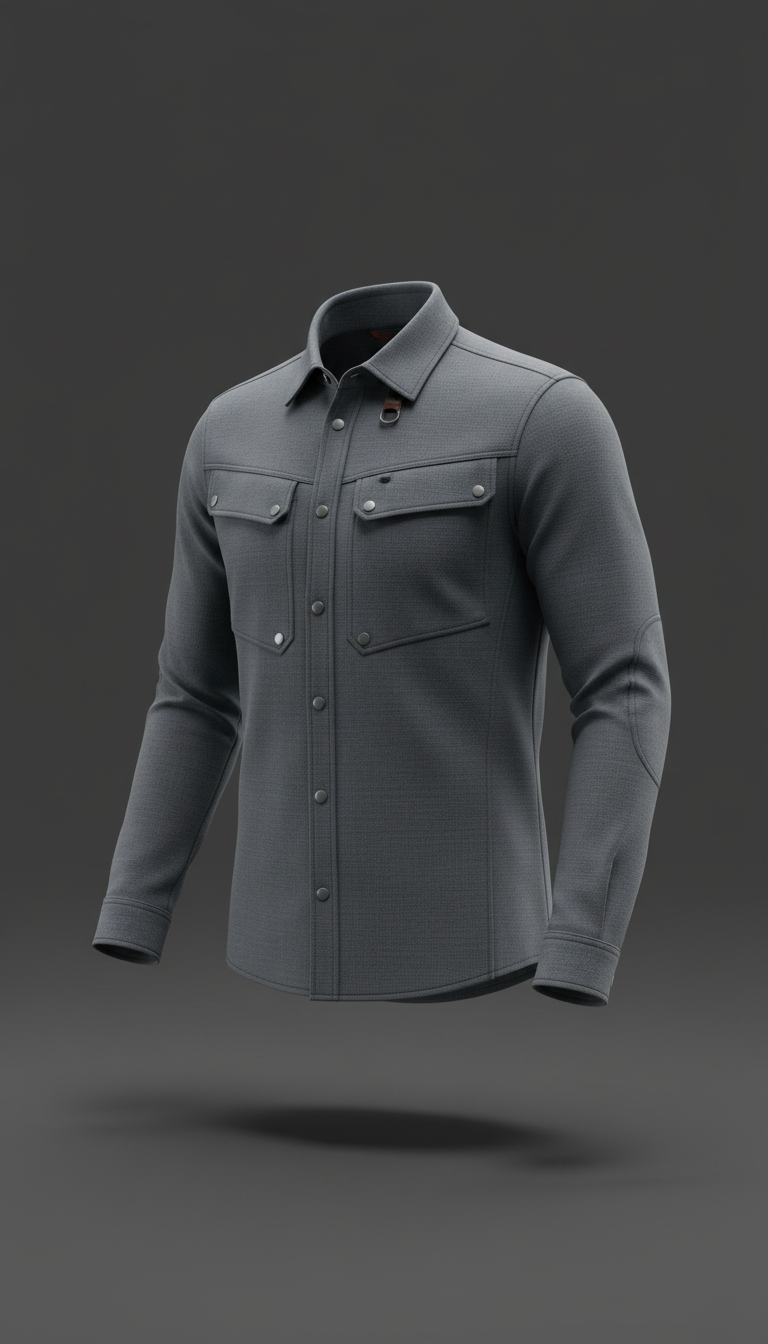 Charcoal Slate Performance Field Shirt