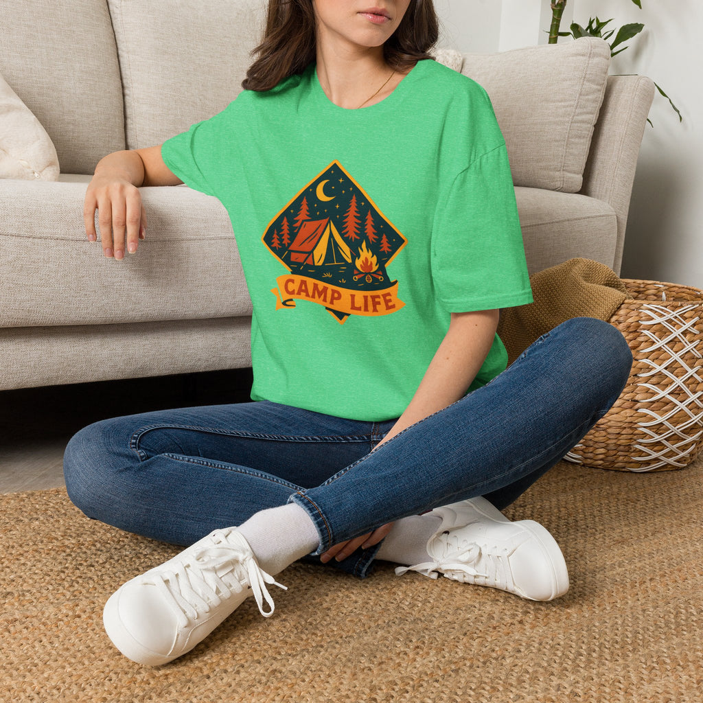 Camping Night Campfire T-Shirt