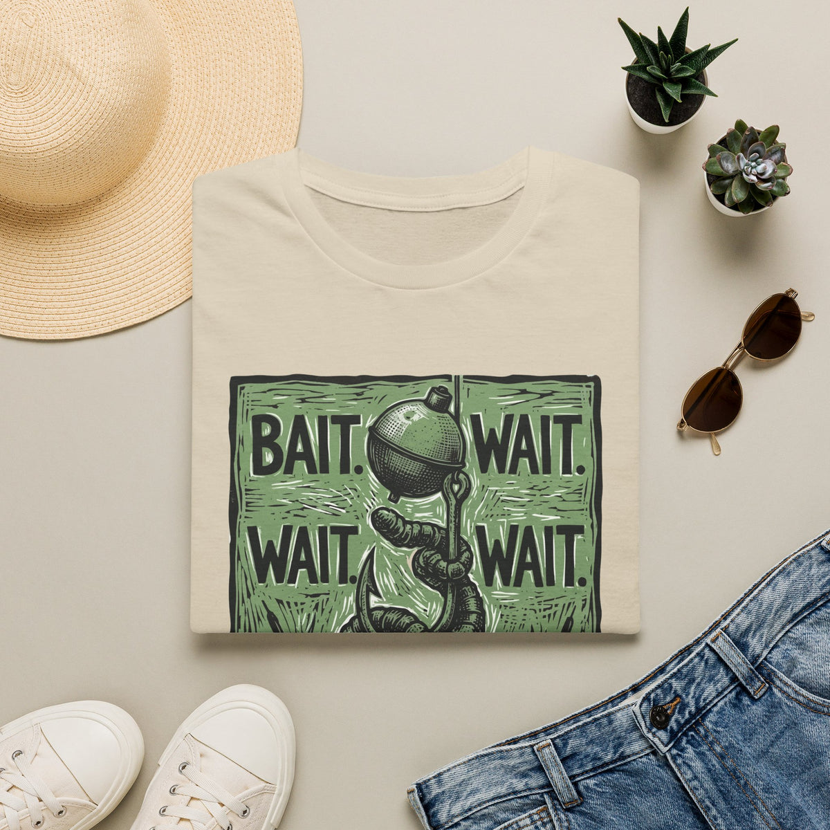 Bait. Wait. Wait. Wait. Lie T-Shirt