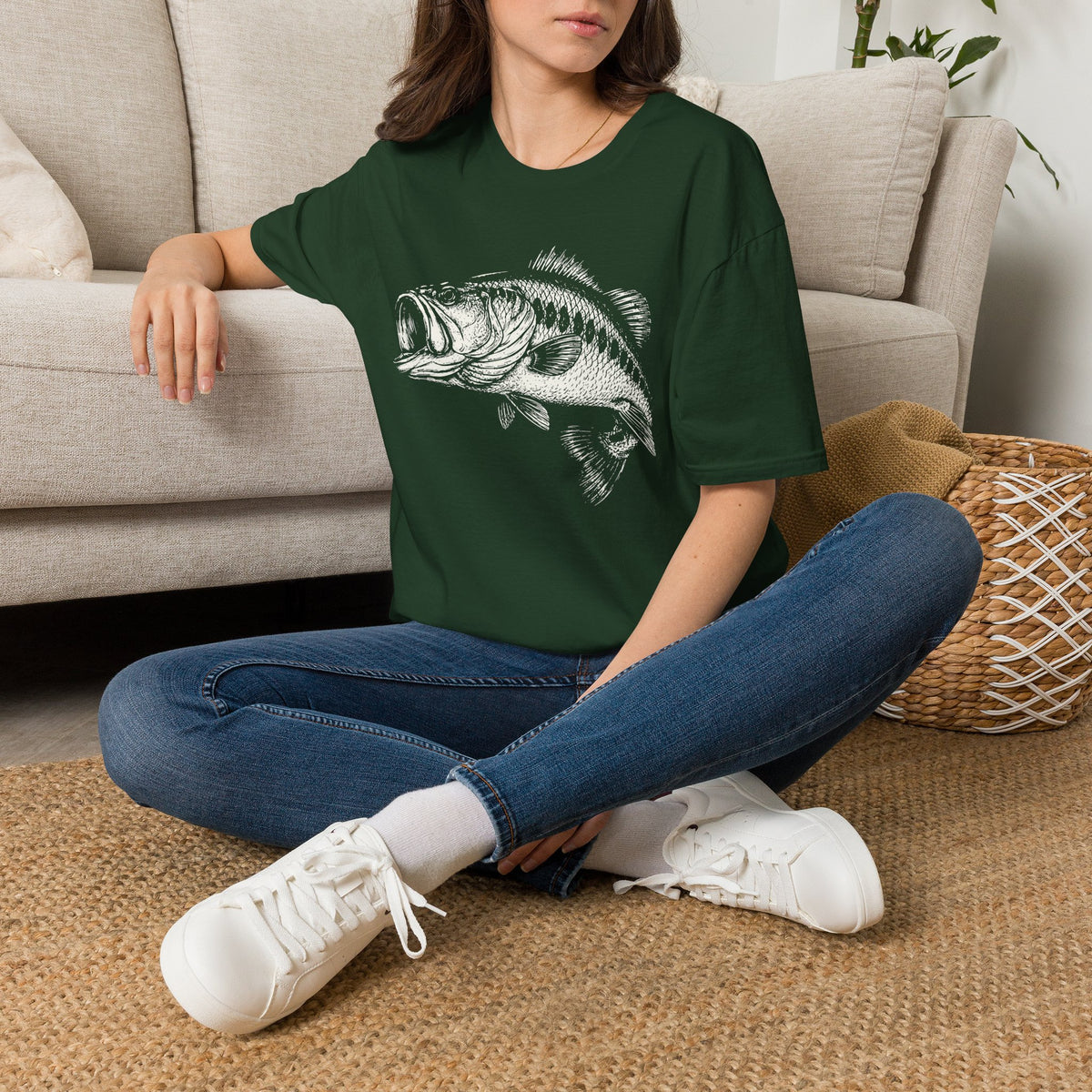 Vintage Largemouth Fish T-Shirt