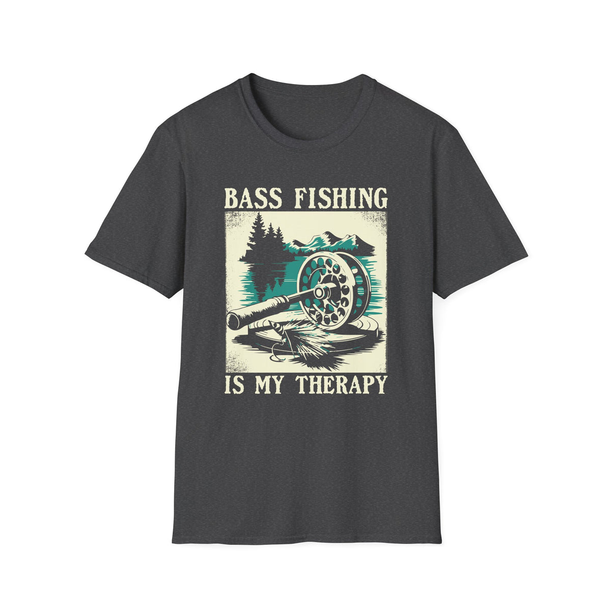 Bass Fishing Is My Therapy T-Shirt